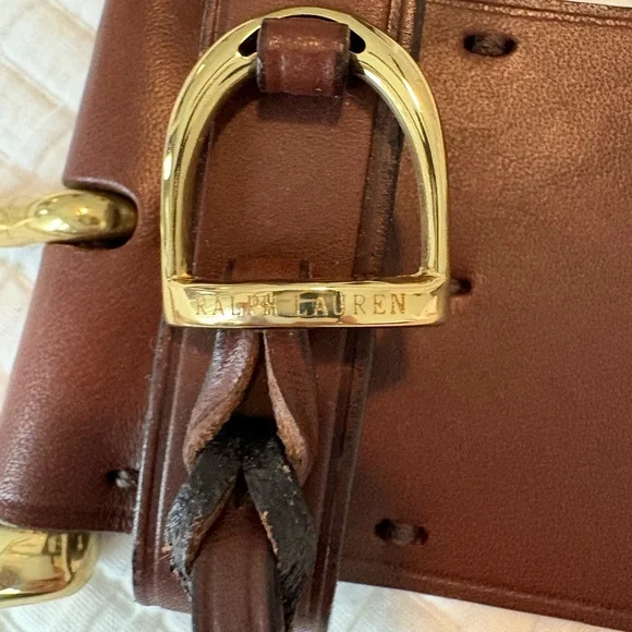 Ralph Lauren Belt Dark Brown XS/S - Picture 3 of 10